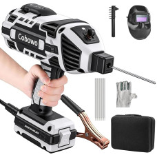 Tragbares elektrisches Schweißgerät, 110 V, 20–120 A, IGBT-Inverter, 6 variable Ströme, Schweißwerkzeug für 3/32