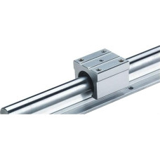 Profesionalus 2-teilige SBR10 500 mm-Linearschienenunterstützung mit 4-teiliger SBR10UU-Linearführung, Aliuminiolager-Gleitblock for CNC-Teile