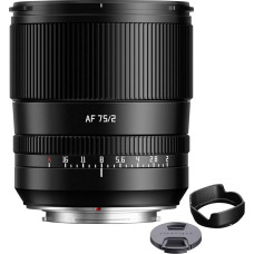 TTArtisan AF 75mm F2 Lens Full Frame Portrait Lens, Large Aperture, Lightweight STM AF Auto Focus Lens for Mirrorless X-Mount Cameras for Portrait Photography