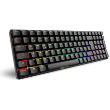 Sharkoon SGK50 S2 Juoda, RGB, Gateron Red