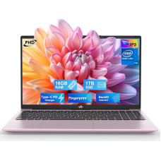 NIMO 15,6 colių FHD nešiojamasis kompiuteris, 16 GB RAM, 1 TB SSD, 
