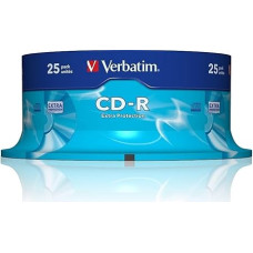 Verbatim 43432 700MB 52x Extra Protection CD-R - 25 Pack Spindle