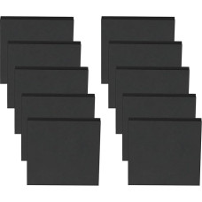 Juodos spalvos putų pagalvėlės su lipniu pagrindu 4