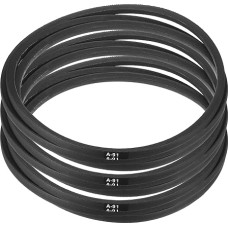 išteklių žemėlapis Pakuotė iš 3 A91 arba 4L930 Classic Wound Guminiai V diržai 2311mm vidinis perimetras A-Profile V diržas