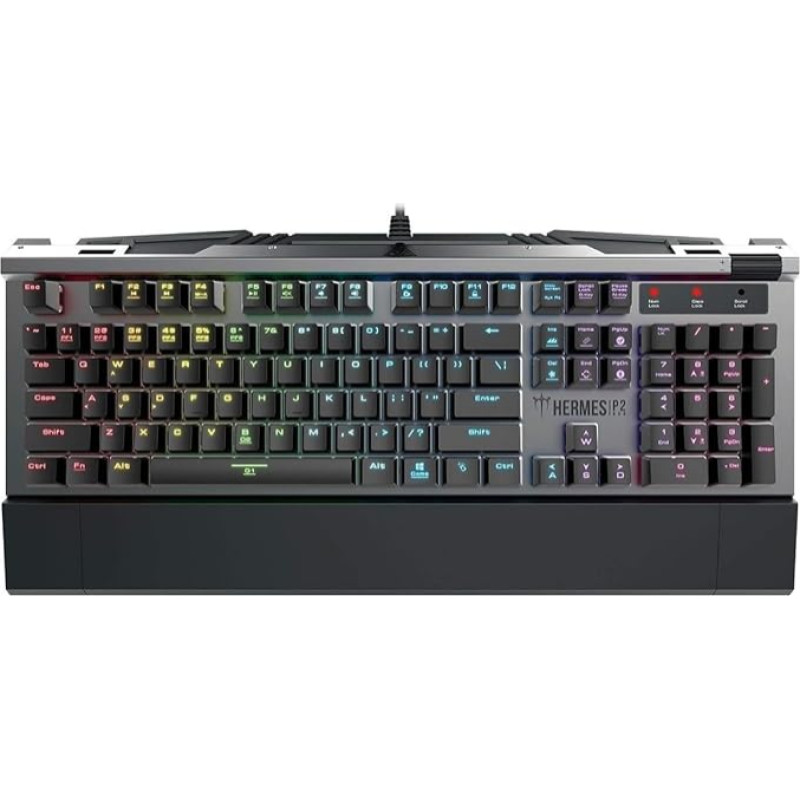 GAMDIAS Hermes P2 žaidimų klaviatūra, juoda