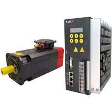 220 V einphasiger 3,7 kW AC-Spindelmotor-Servomotor + passender Treiber
