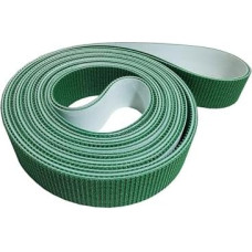Verdickter rutschfester grüner PVC-Förderband für Rasenmuster - Antriebsriemen für kleine Verpackungen, Fabriktransport (1200 x 280 x 5 mm)