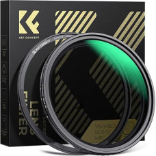 K&F Concept ND filtras 72 mm magnetinis kintamas pilkos spalvos filtras ND2-32 (1-5 žingsnių) neutralaus tankio filtras su magnetiniu objektyvo adapteriu, 