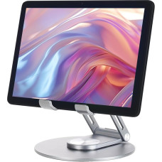 DOOGEE Tablet Stand, Adjustable Tablet Holder, Foldable Desktop Tablet/Phone Stand