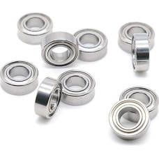 S687ZZ 7x14x5 mm Lager Miniatur SUS440 Edelstahl S687Z Kugellager 5 STÜCKE