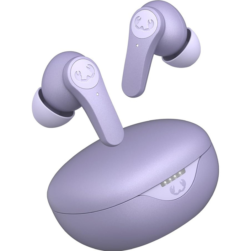 Fresh 'n Rebel Twins Rise Wireless In-Ear Bluetooth Headphones with Noise Cancellation, Ambient Mode, Multipoint Bluetooth, In-Ear Sensing, Splashproof, 30 Hours Playtime (Dreamy Lilac)