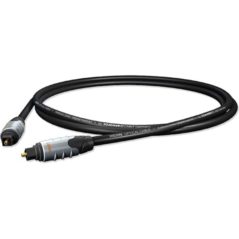 Hicon Optical Digital Cable Toslink Male to Toslink Male 0.75 m