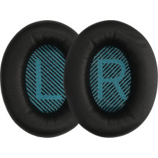 kwmobile 2 x Ear Pads Compatible with Bose Soundlink Around-Ear Wireless II - Headphones Ear Pads Made of Sheepskin Leather Cushion for Over Ear Headphones