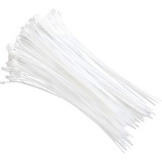 YOFASEN Cable Ties Set White - 100 Pieces Nylon Self-Locking Ultra Strong Cable Ties Cable Management, multicolour