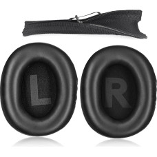 Replacement Ear Pads for Logitech G Pro/G Pro X Gaming Headphones, Ear Pads for Logitech G Pro/G Pro X Gaming Headphones (Leather Ear Pads + Knitted Headband)