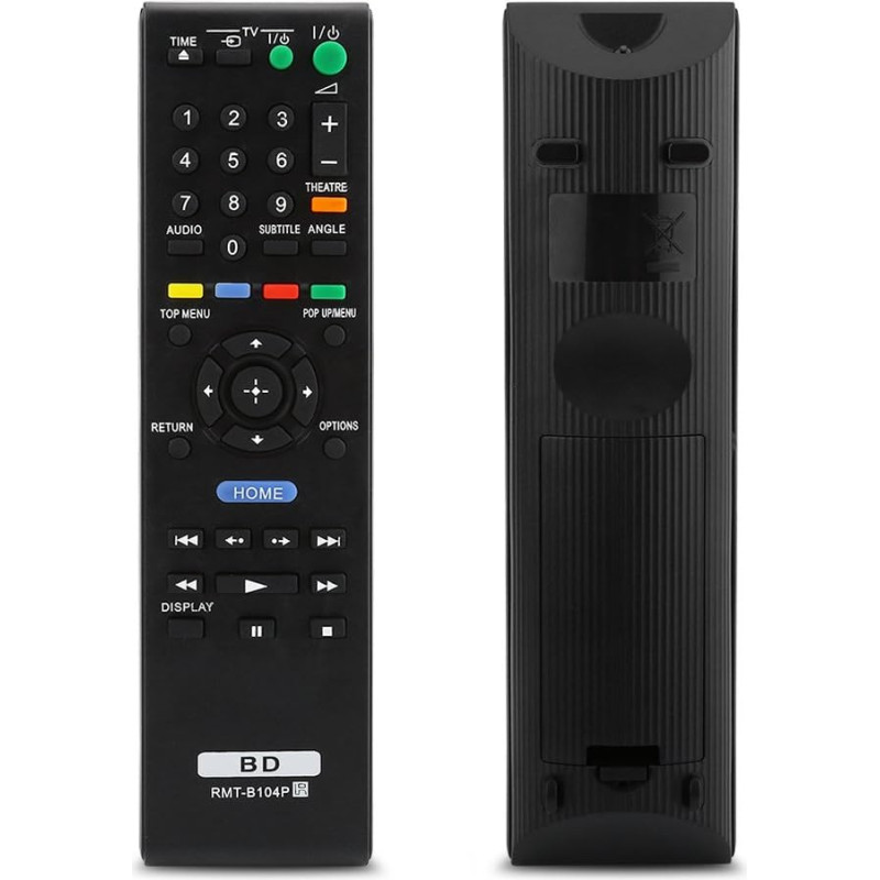 Universal Remote Control for Sony RMT-B104P Blue Ray Player Blu-ray DVD Player Remote Control RMT-B104P for Sony