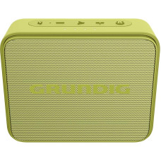 Grundig GBT Jam Lime Speaker, Soundbox, 3.5 W RMS, Bluetooth 5.0, up to 30 m Range, Up to 30 Hours Battery Life, Power Bank Function, Hands-Free Function, Waterproof, Green