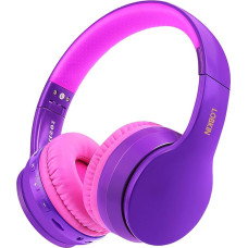 LOBKIN Bluetooth Headphones, Over Ear Foldable Headsets, Wireless Stereo Headphones with Built-in Microphone, TF/SD Card, FM Radio for iPhone, Android and PC