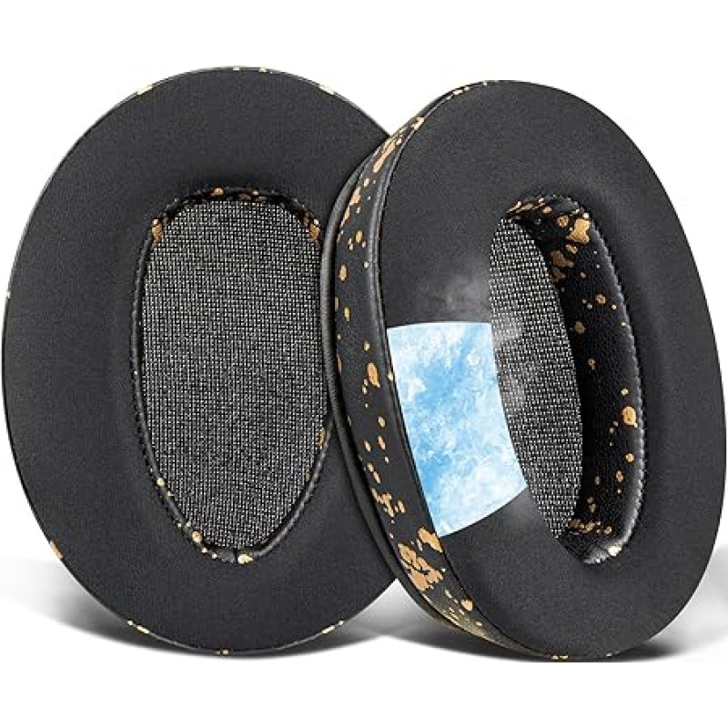 SOULWIT Cooling Gel Replacement Ear Pads for Sony WH-CH700N (WHCH700N) & MDR-ZX780 (ZX780DC)/MDR-ZX770 (ZX770BN ZX770BT), Replacement Pads for MDR-10R (10RNC 10RBT) Over-Ear Headphones