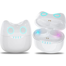 Wireless Headphones for Kids, Bluetooth Headphones In-Ear with Cute Panda Charging Case, Bluetooth 5.0 Wireless Earphones, 3D Stereo, IPX5 Waterproof Wireless Headphones for Smartphone