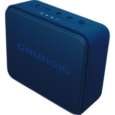 Grundig GBT Jam Earth Bluetooth Speaker Made of 100% Recycled Plastic, 3.5 W RMS, up to 30 m Range, 30 Hours Battery Life, Power Bank & Hands-Free Function, Waterproof IPX7, Blue