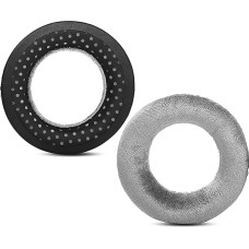 HTINDUSTRY Replacement Ear Pads Compatible with Beyerdynamic DT990, DT770, DT 990 Pro, DT 770 Pro Headphones (Grey) Soft Fabric and High Quality Foam Ear Pads