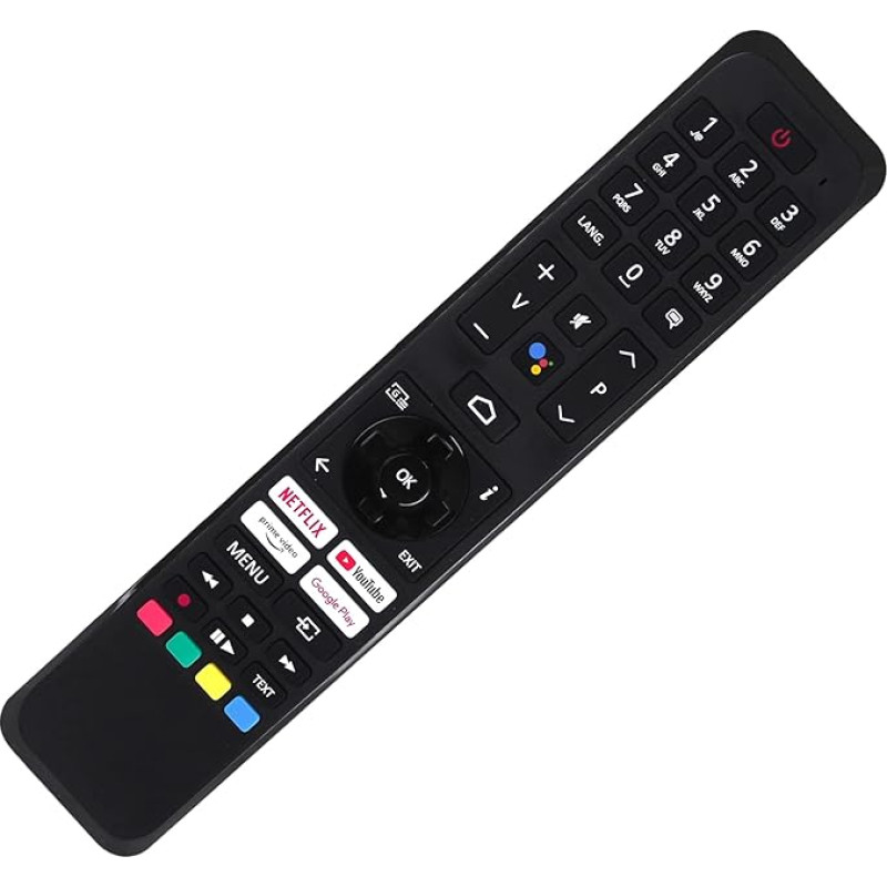 Original RC45160 Replaces RC43160 Bluetooth Voice Remote Control Compatible with Panasonic Android Smart Full HD HDR LED TV with Google Assistant