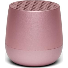 Lexon Design Mino+ Bluetooth Speaker made of Aluminium, in Pink, 3W, Dimensions: 3.7 cm x 3.7 cm x 3.2 cm, LA125LP