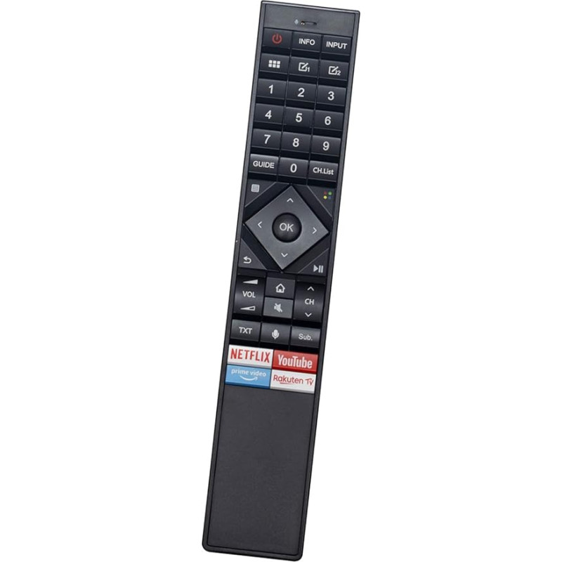 ALLIMITY ERF3A70 Remote Control Replacement for Hisense Smart TV H50U7B H55U7B H65U7B HE50A7000EUWTS HE55A7000EUWTS HE65A7000EUWTS