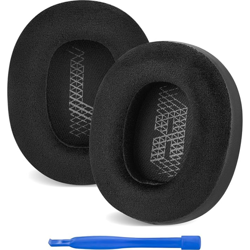 Replacement Ear Pads for JBL Lifestyle E65BTNC, Duet NC, Live 650BTNC, Live 660BTNC Ear Pads, Ear Pads, Ear Pads, Ear Pads, Headset Earpads (Velour / Black)