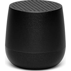 Lexon Mino+ Bluetooth Speaker, Rechargeable, Black