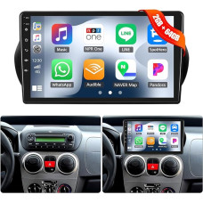 8Core 2G + 64G CAMECHO Android 13 Car Radio for Citroen Stepwgn/Peugeot Bipper/Fiat Fiorino Qubo 2008-2017 with Navi Carplay Android Car, 9 Inch Screen with Bluetooth DSP RDS Mirror Link