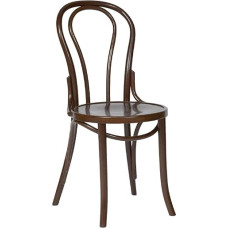 Bolero CF139 Bentwood Bistro Side Chair, Walnut (Pack of 2)