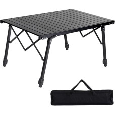 ZEQFEMKL Klappbarer Campingtisch, tragbare Picknicktische, höhenverstellbarer, Leichter Klapptisch für Partys, Innenküchen, Abendessen, Catering, Buffets, Außenterrassen und Gärten, Campingzubehör (