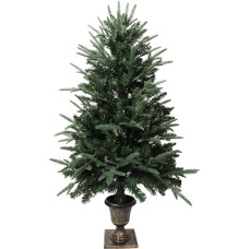 himaly Artificial Christmas Tree, 4ft Christmas Trees with 320 Branch Tips for Indoor, Outdoor, Front Door, Porch, Entrance, Entrance