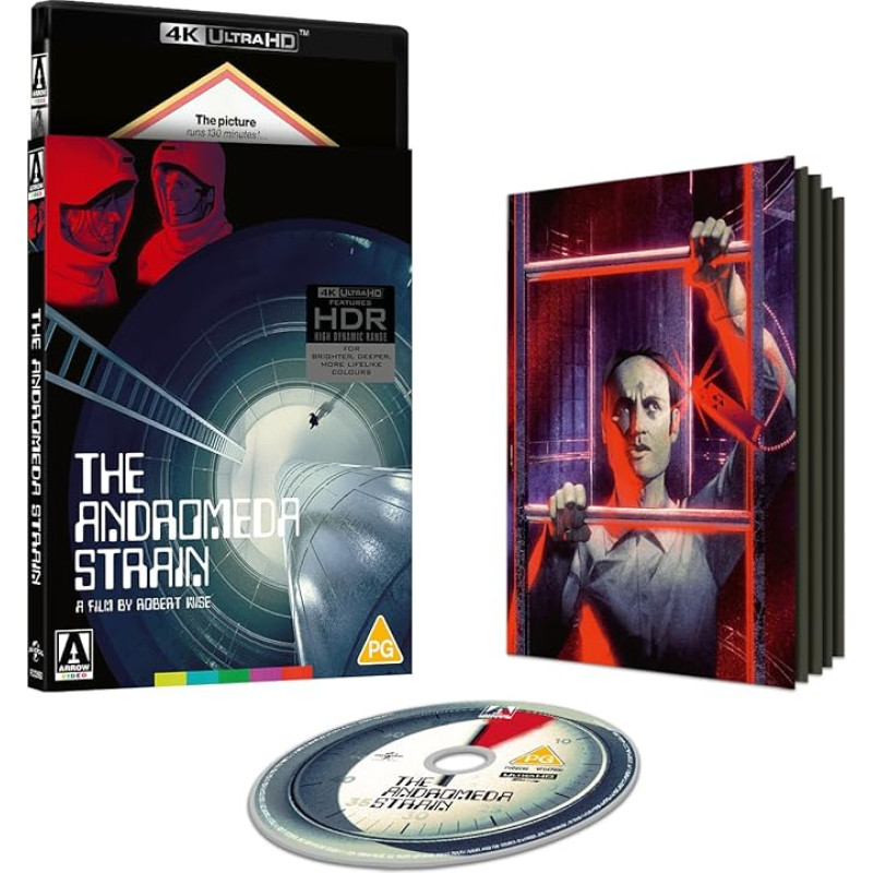 Strėlė Vaizdo įrašas Andromedos štamas ribotas leidimas 4K UHD [Blu-ray] [regionas nemokamas]