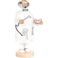 DREGENO Seiffen rūkykla Mediena Balta 10,5 x 10,5 x 21,5 cm