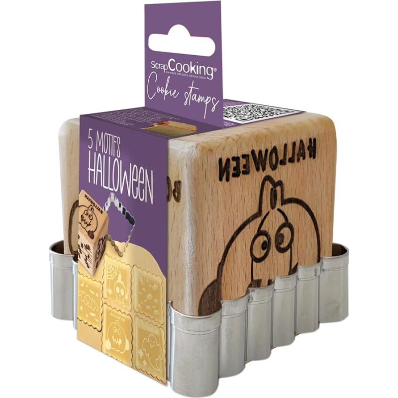 SCRAP COOKING 5298 Tamponų sorcier sausainių pjaustytuvas / antspaudas