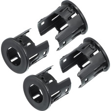 X AUTOHAUX Pack of 4 Parking Sensors, Car PDC Parking Sensor, Parking Aid Sensor Bezels for Front or Rear Bumper, Replacement 5LS52T