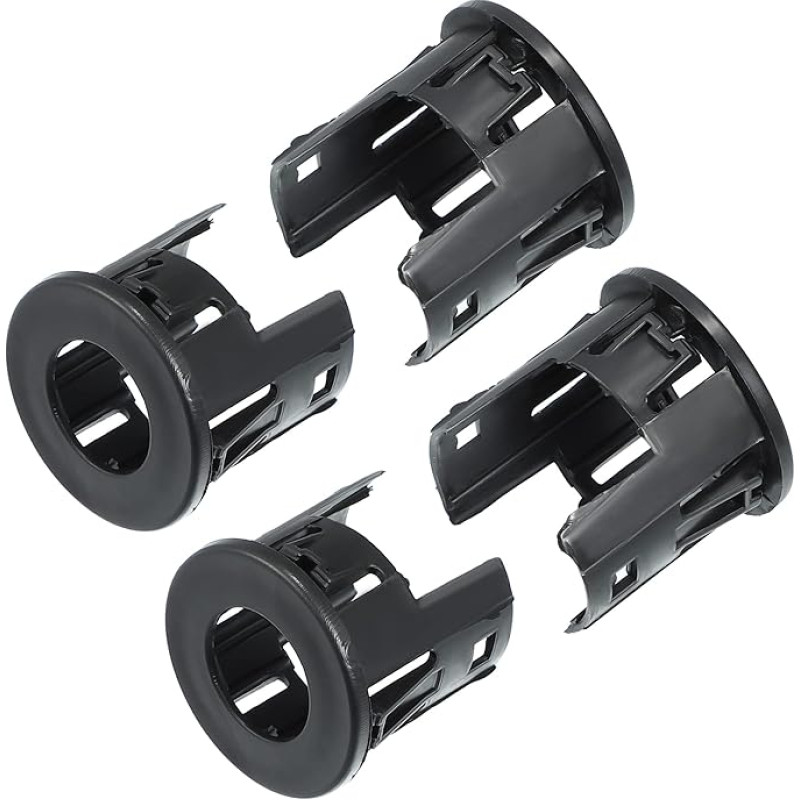 X AUTOHAUX 4 parkavimo jutiklių pakuotė, automobilio PDC parkavimo jutiklis, parkavimo pagalbos jutiklio rėmeliai priekiniam arba galiniam buferiui, keičiami 5LS52T