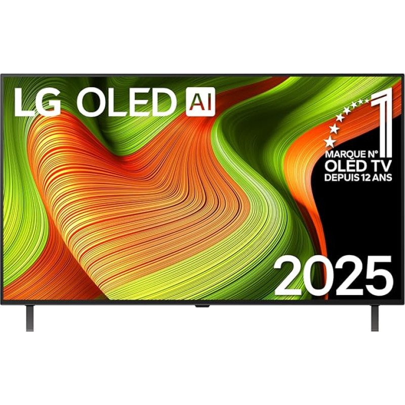 LG OLED televizorius 2025 | OLED48B5 | 48 colių (121 cm) | OLED | Procesorius α8 AI 4K Gen2 | Dolby Vision ir Atmos | Alexa
