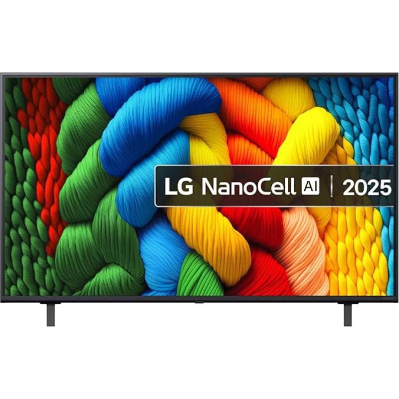 LG NANO80A6B 55 colių 4K Ultra HD 