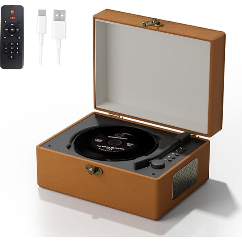 Nešiojamasis CD grotuvas su 