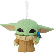 Hallmark Grogu Funko Pop Žvaigždžių karai Mandalorianas iš dervos Kabantis Kalėdų papuošalas Eglutės papuošalas