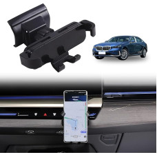 METYOUCAR Automobilinis mobiliojo telefono laikiklis, skirtas B@-@M-W 5 serijos G60 2024 2025+Centre oro ventiliacijos angai Pasukamas fiksuotas mobiliojo telefono laikiklis, skirtas 
