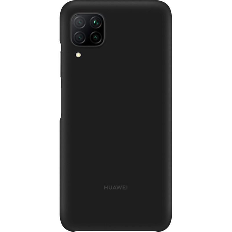 HUAWEI P40 Lite PU dėklas, juodas, priedas, originalus