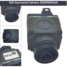 Areyourshop Rear View Camera 360° Parking Camera for Audi A4 A5 Q5 Q7 S4 S5 SQ5 for Porsche Cayenne Macan Panamera for Volkswagen Atlas Tiguan 2015-2023, Front, 2.0L-4.8L 5Q0980546A