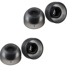 AZLA SednaEarfit MAX TWS 6 - Wireless Earplugs - Replacement Tips with Noise Cancelling - Earplugs Compatible with Sony, Samsung, Sennheiser and Devialet (Dark Grey, S)