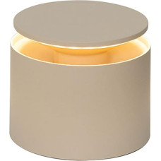Zafferano, Push-Up Lampe, Kabelinė, Wiederaufladbare Tischlampe mit Touch Control, Auch für den Außenbereich Geeignet, Dimmer, 2200-3000 K, Höhe 80-100 cm, Farbe Sand