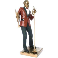 Le Monde Du Jazz Džiazo muzikos skulptūra - dainininkas - kolekcija Parastone Ateliers #76546